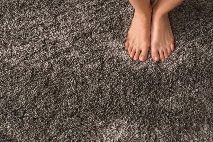 Feet On Carpet - Carpet Feel
