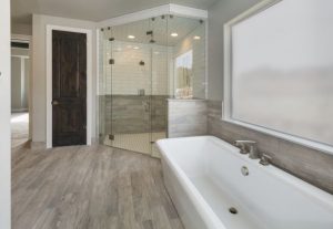 Soaking Tub and Large Shower